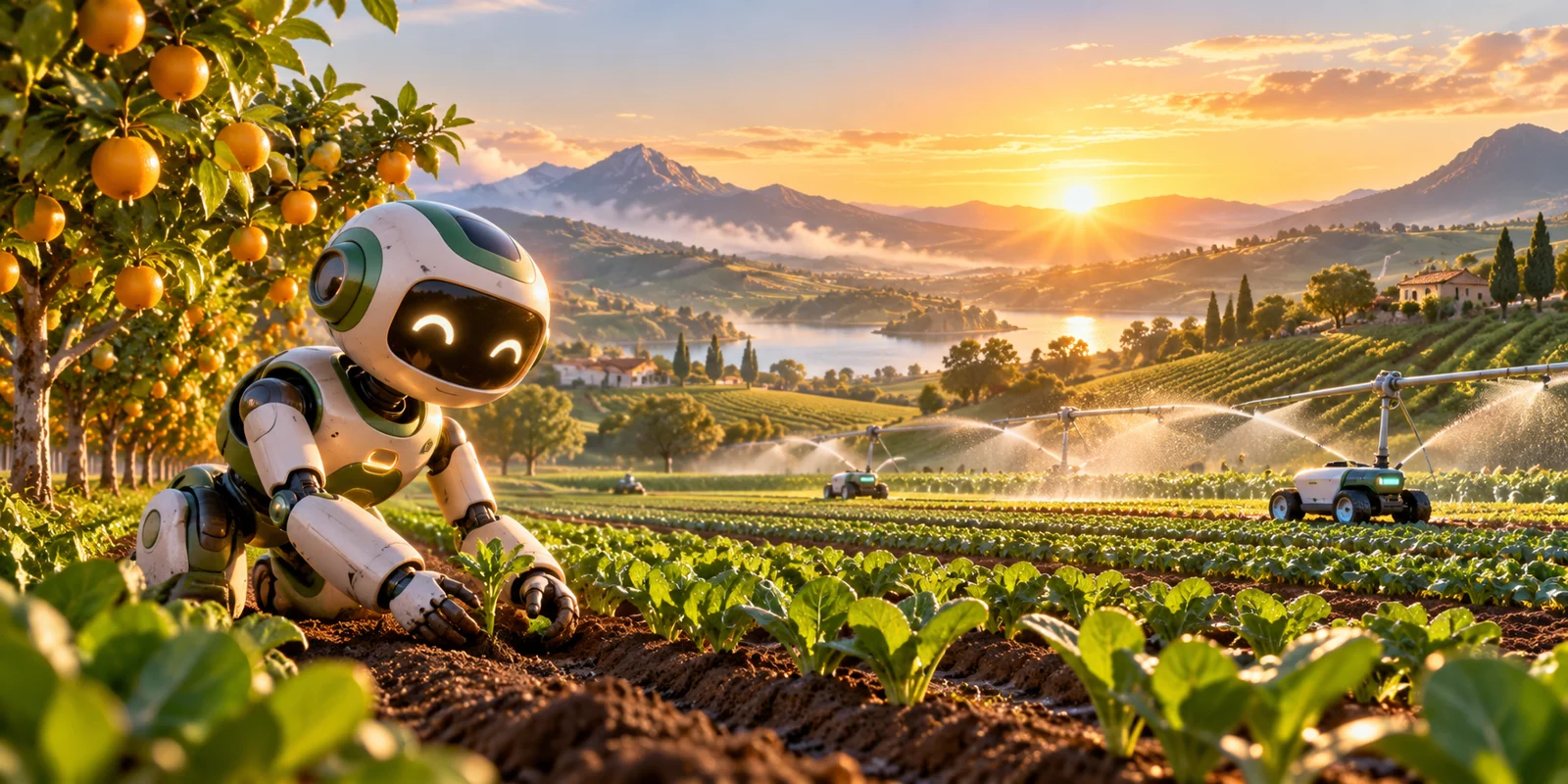 Agricultural robotics and farming automation.