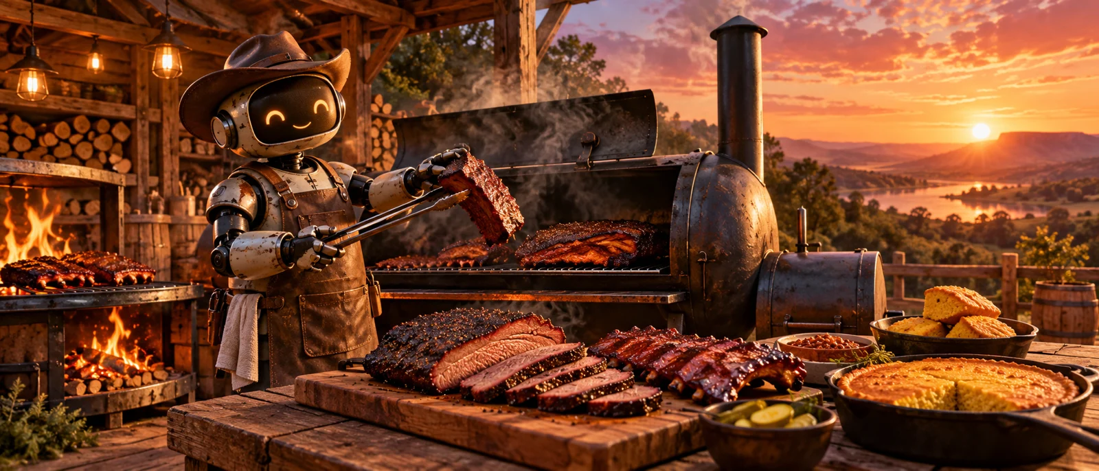Barbecue, smoked meats, and signature sides.