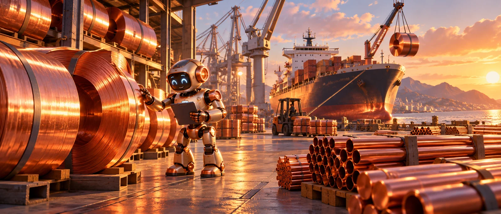 Copper importing and industrial supply.