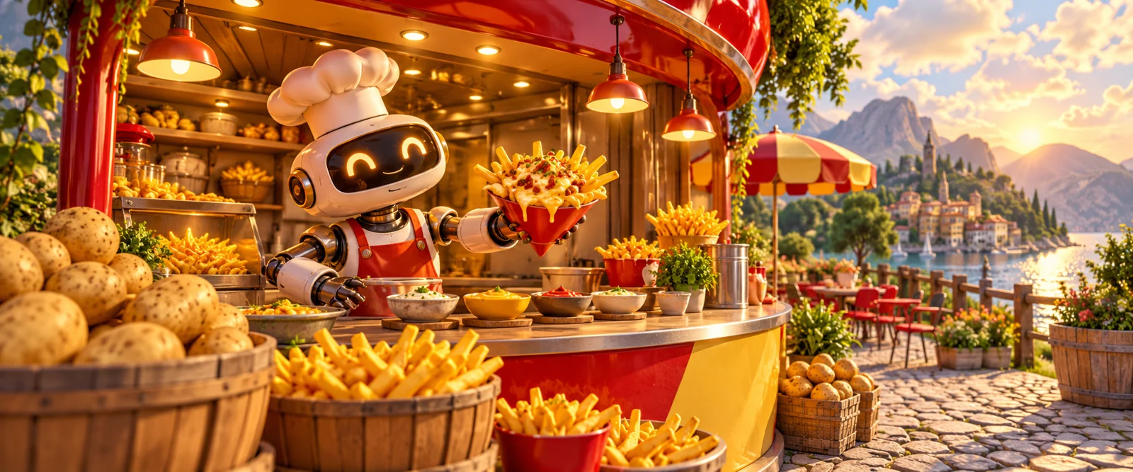 French fries, loaded toppings, and signature sauces.